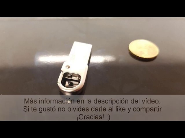 Vídeo relacionado con Memoria USB 32GB 64GB Personalizable con Bolsa Regalo, Regalo Original, Pendrive Llavero (E1 32GB)