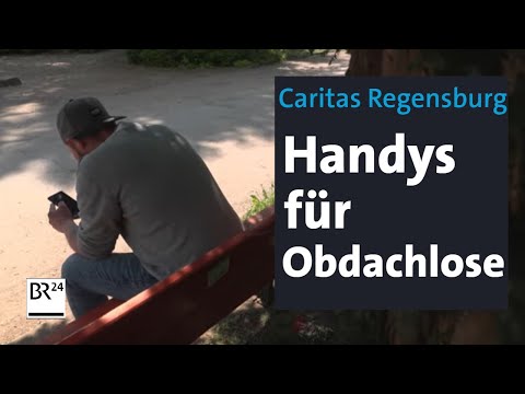 Caritas-Aktion: Handys für Obdachlose | Abendschau | BR24