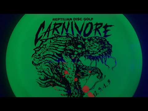 Reptilian Disc Golf Glow Carnivore Review