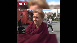 Muhabir bu cevabı hiç beklemiyordu! Kadının sözleri karşısında şaşkına döndü