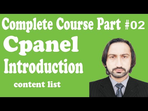 Introduction to CPanel for Beginners  Part = 2