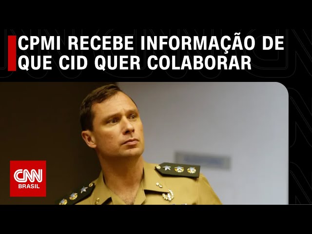 CPMI recebe informação de que Cid quer colaborar | CNN 360°