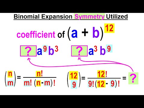 Algebra Ch 49 Binomial Theorem 1 of 18 What is the Binomial Theorem