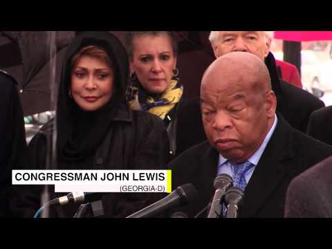 Emmett Till Tree Memorial - Congressman John Lewis