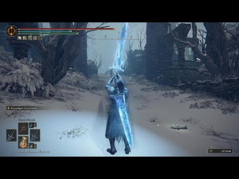 Double +9 Darkmoon greatsword test