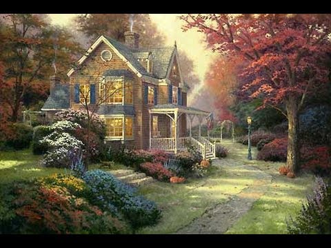 Victorian Autumn by Thomas Kinkade
