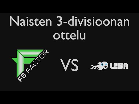 Naisten 3-divisioona Kontiolahti FB Factor 2-LeBa-96