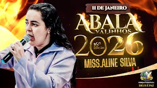MISSIONÁRIA ALINE SILVA | ABALA VALINHOS 2026 | IGREJA DEUS É PAZ