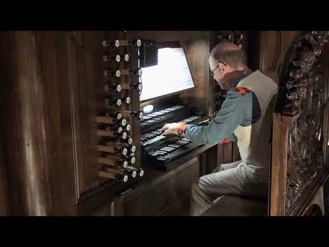 G.F.Handel Zadok the Priest Arr W. Th Best Willem van Twillert IBACH organ 1863 WITH SCORE Bergen NL