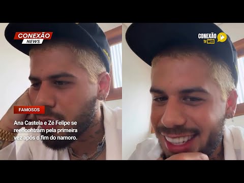 Vídeo: Ana Castela e Zé Felipe se reencontram pela primeira vez após o fim do namoro.