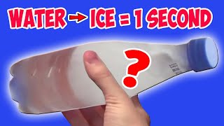 Смотреть онлайн Как сделать лед за одну секунду