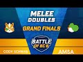Cody Schwab (Fox) vs aMSa (Yoshi) - Melee Singles Grand Final - Battle of BC 6