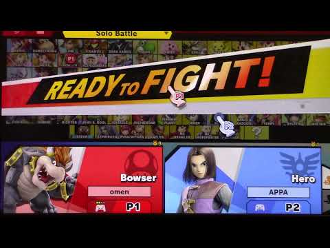 Omen (Bowser) vs. SPARKLE (Hero) - Top 32, Losers Round 1 - Back In Blood