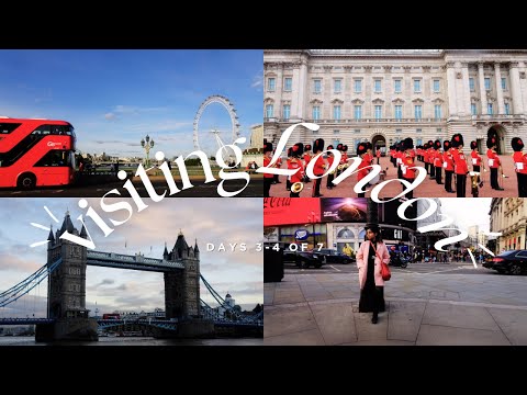 A walk through London | Short vlog and travel montage | Days 3 & 4