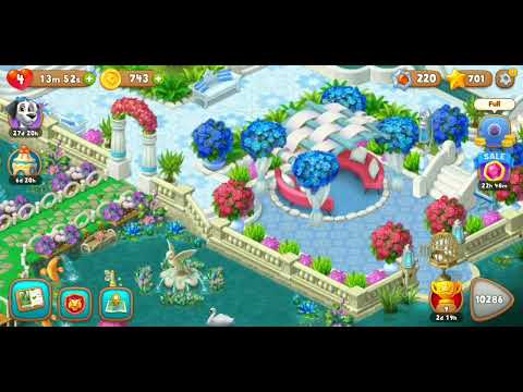 Gardenscapes Full Garden Tour Level Area 1 Game Walkthrough Movie Map Fully Completed ❤️🤗🤩#complete