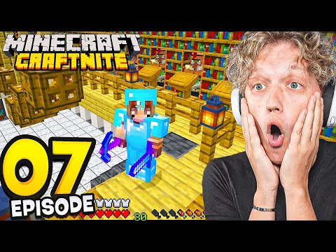 Craftnite 2: Episode 7 - BEST ENCHANTMENTS UNLOCKED! (insane)
