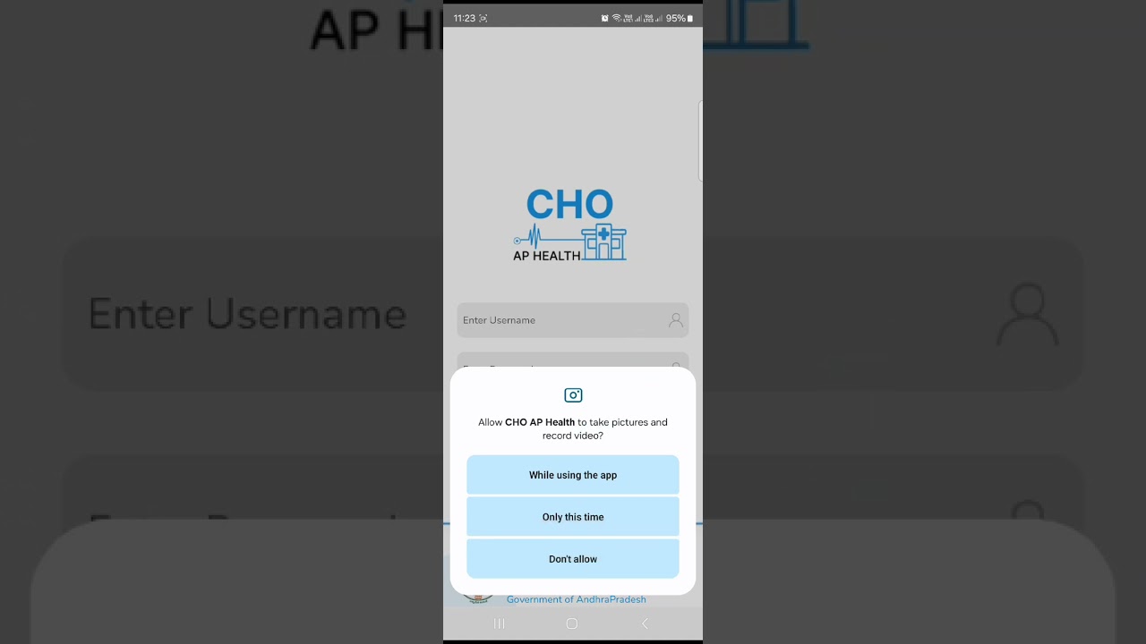CHO AP Health App Permissions illustration