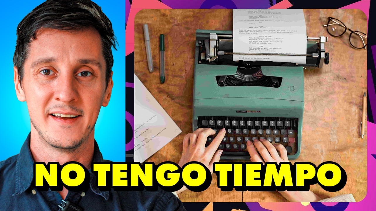 Cómo escribir cuando no te dan los tiempos