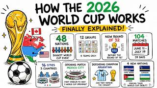 HOW THE 2026 WORLD CUP WORKS — FINALLY EXPLAINED
