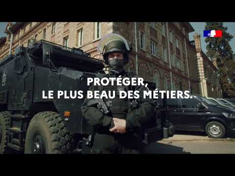 La Police Nationale recrute Gouvernement "Protéger, le plus beau des métiers." Pub 30s