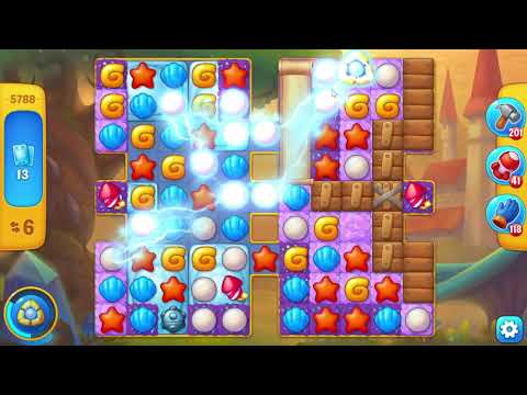 Fishdom 5788 Super Hard Level - 19 moves - NO BooSTERS