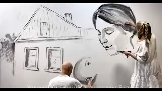 Russian mother painting