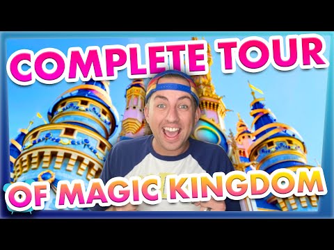 A COMPLETE Tour of Magic Kingdom -- Full Walkthrough