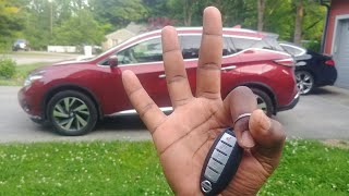 3 Different Ways to Lock & Unlock your Nissan Murano - Smart Key Fob options