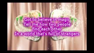 David Pomeranz - Got To Believe In Magic (Lyrics)
