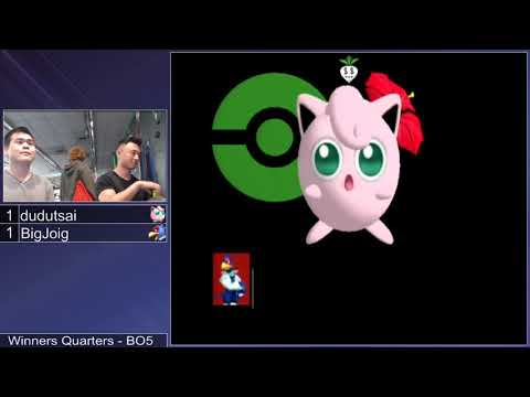 Mass Madness 25 SSBM - BigJoig (Falco) vs. dudutsai (Jigglypuff) - Melee WQF