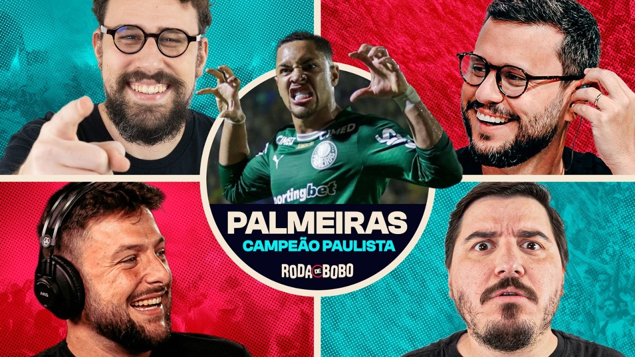 PALMEIRAS VENCE O NOVORIZONTINO E É CAMPEÃO PAULISTA DE 2026! | RODA DE BOBO
