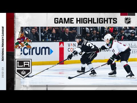 Coyotes @ Kings 12/1 | NHL Highlights 2022