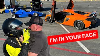 COCKY SUPERCAR OWNER KICKED OFF TRACK, THEN HE GAVE IT TO ME..