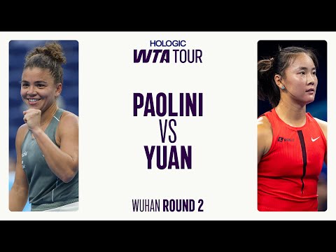 Jasmine Paolini vs. Yue Yuan | 2025 Wuhan Round 2 | WTA Match Highlights