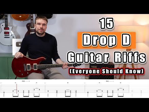 15 Drop D Guitar Riffs Everyone Should Know (with Tabs)