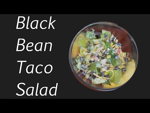 Black Bean Taco Salad