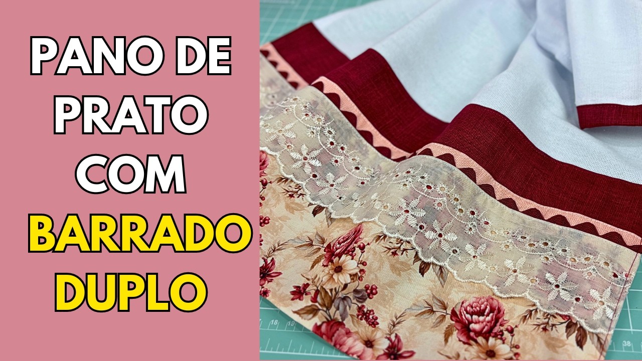 HOW TO MAKE A BEAUTIFUL DISH CLOTH BAR