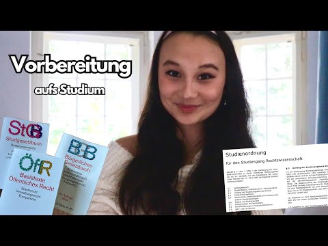 SO bereite ich mich auf das STUDIUM vor | Jura Ersti 2023