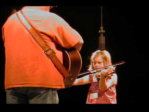 Rylee Loucks competing at National Old time fiddle contest, weiser Idaho