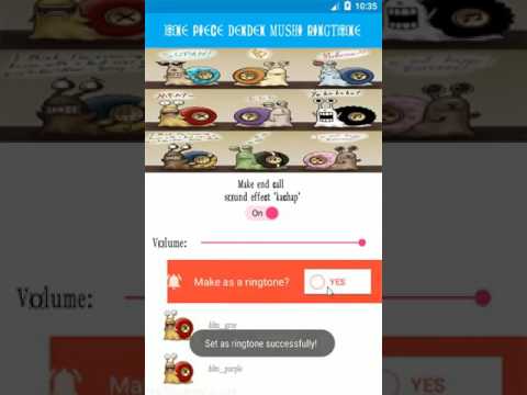 DenDen Mushi Ringtone Maker Video