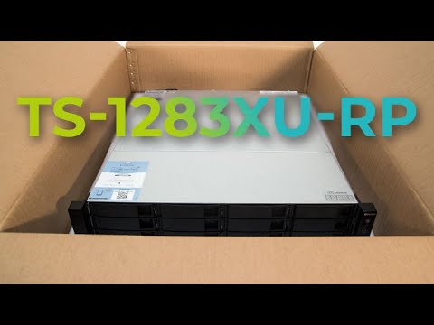 Servidor 10Gbit de alta velocidad y RAM a prueba de fallos - Unboxing QNAP TS-1283XU-RP