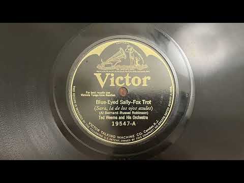Blue-Eyed Sally - Ted Weems and His Orchestra - 1924