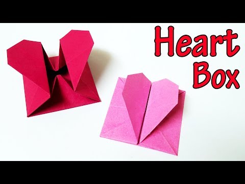 Origami Heart Box (Tutorial)