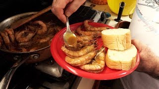 Cooking On a Sailboat ~ New Orleans Famous Shrimp Recipe ~ SV Southern Lady