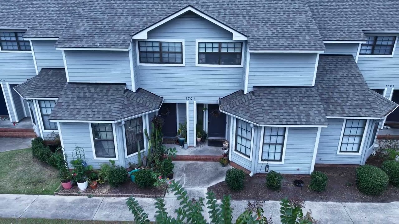 Howard Roofing drone footage - Wilmington NC roof project