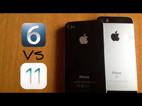 IPhone 4s (iOS 6) vs iPhone SE (iOS 11) - Speed test