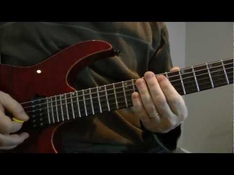 Descending lick in D Lydian - Guitar Lesson