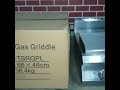 Gas griddle grill GETRA ET GGR 60H Half grooved griddle 4