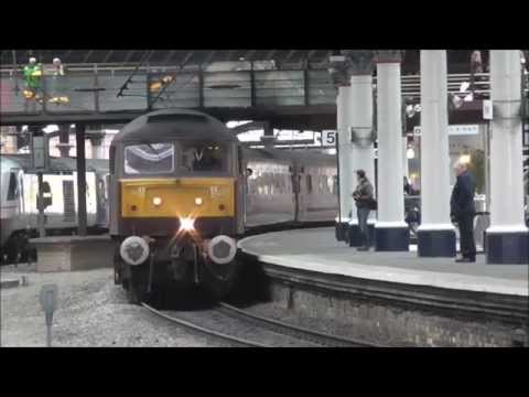47786 'Roy Castle OBE' + 57314 at York with the 'White Rose Express' 12/4/14