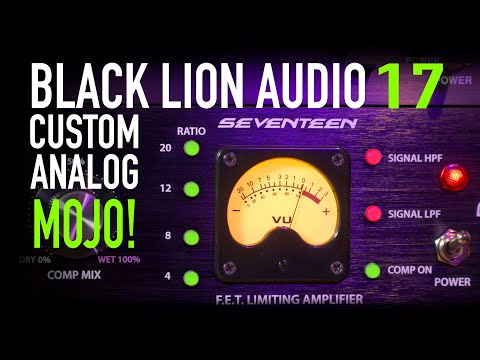 Black Lion Audio Seventeen FET Limiting Amplifier / Compressor 2018 - Black image 6